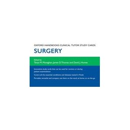 Oxford Handbooks Clinical Tutor Study Cards: Surgery