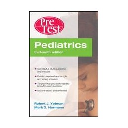 Pediatrics PreTest Self-Assessment And Review, Thirteenth Edition ISE