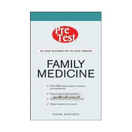 Family Medicine: PreTest...