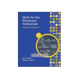 MP Math for the Pharmacy Technician with Student CD-ROM