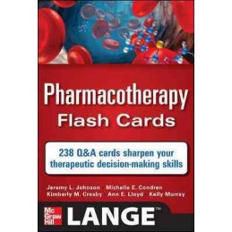 Pharmacotherapy Flash Cards