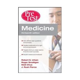 Medicine PreTest Self-Assessment and Review, Thirteenth Edition