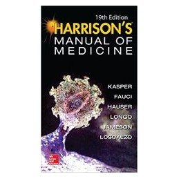 Harrisons Manual of Medicine, 19th Edition ISE