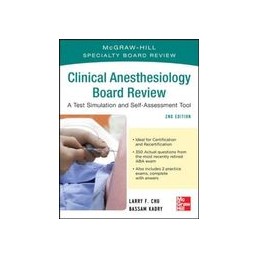 McGraw-Hill Specialty Board Review Clinical Anesthesiology, Second Edition