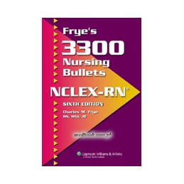 Frye's 3300 Nursing Bullets for NCLEX-RN®