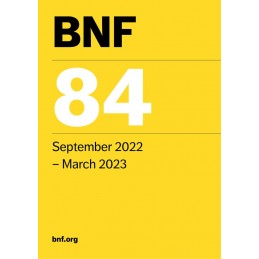 BNF 84 (British National Formulary) September 2022