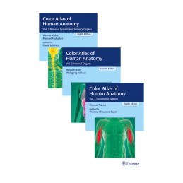Color Atlas of Human Anatomy:  Three volume set.