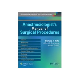 Anesthesiologist's Manual of Surgical Procedures