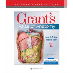 Grant's Atlas of Anatomy 15e Lippincott Connect International Edition Print Book and Digital Access Card Package
